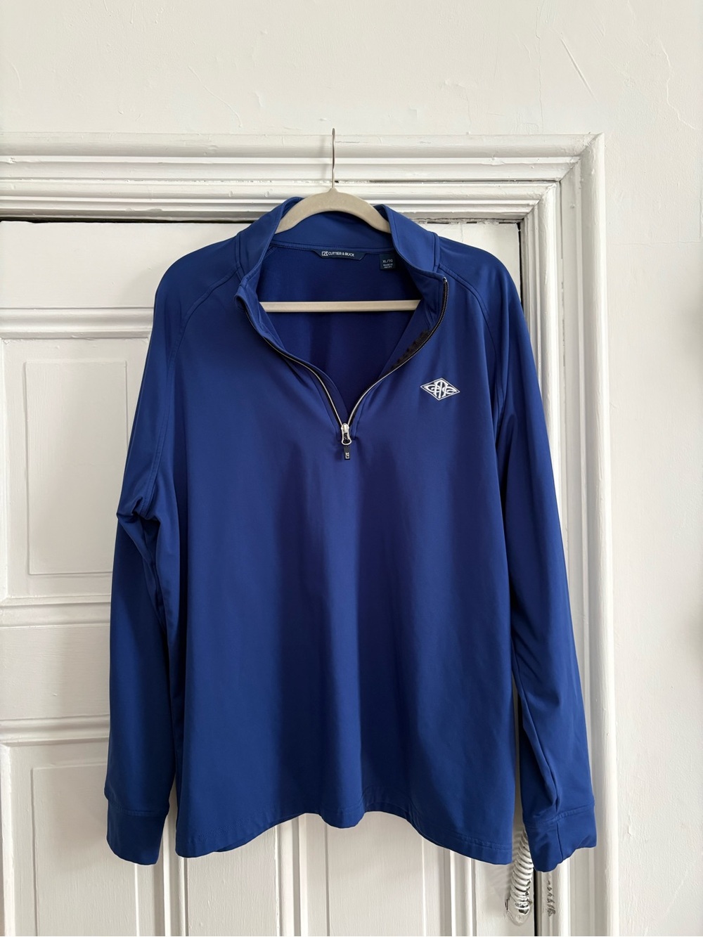 Cutter & Buck Blue Half-Zip Performance Pullover